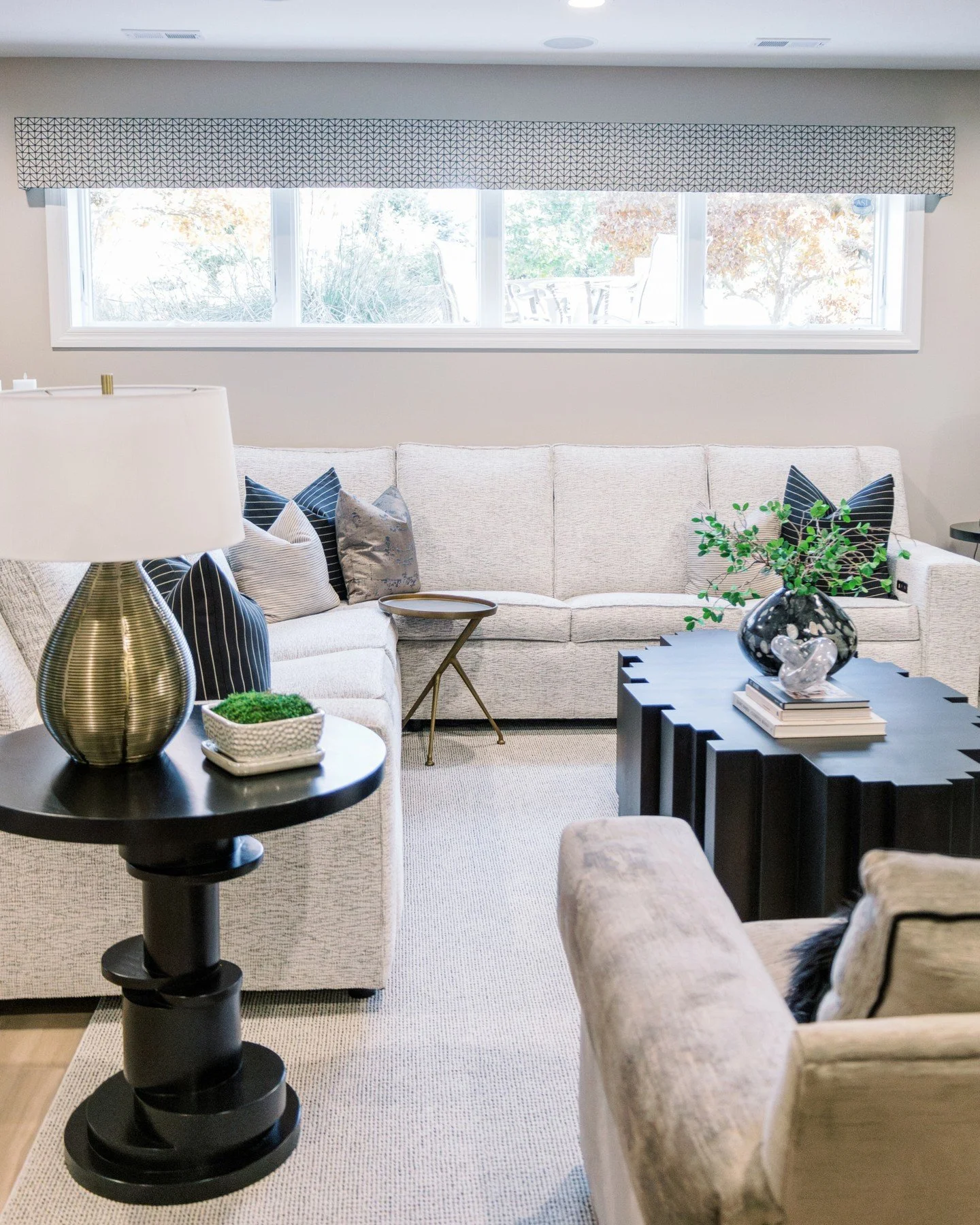 It might be hard to pick a favorite seat in this space&hellip; 🤍

From the cozy sectional made for movie nights to the oversized swivel chair that&rsquo;s perfect for unwinding&mdash;every corner invites you to sit and stay awhile.

So tell us&helli