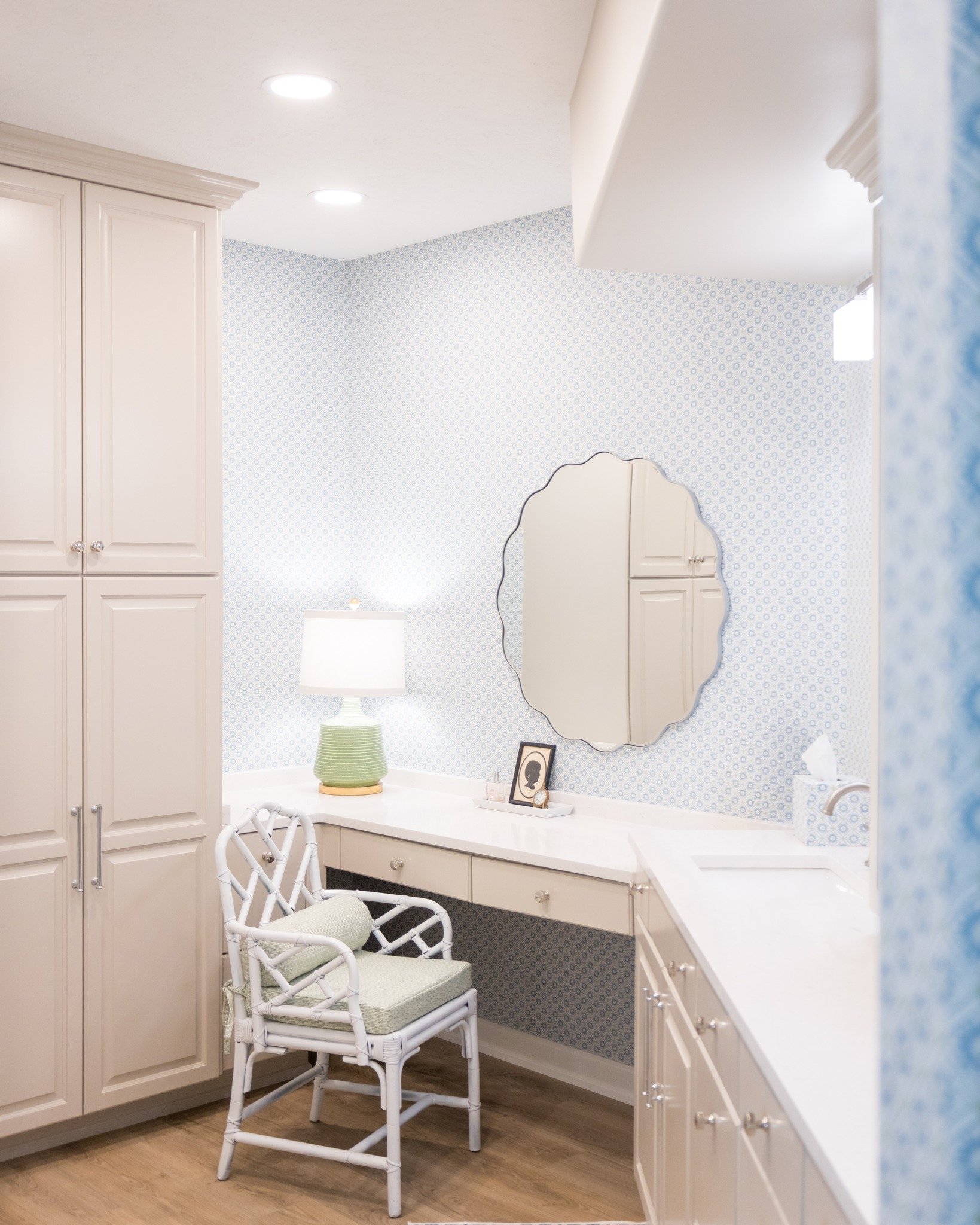 Same space, completely reimagined. ✨ 

This bathroom transformation was all about making the footprint of the space work for our client&rsquo;s everyday needs. We layered in softer textures, smarter storage, and a fresh, light-filled palette to bring
