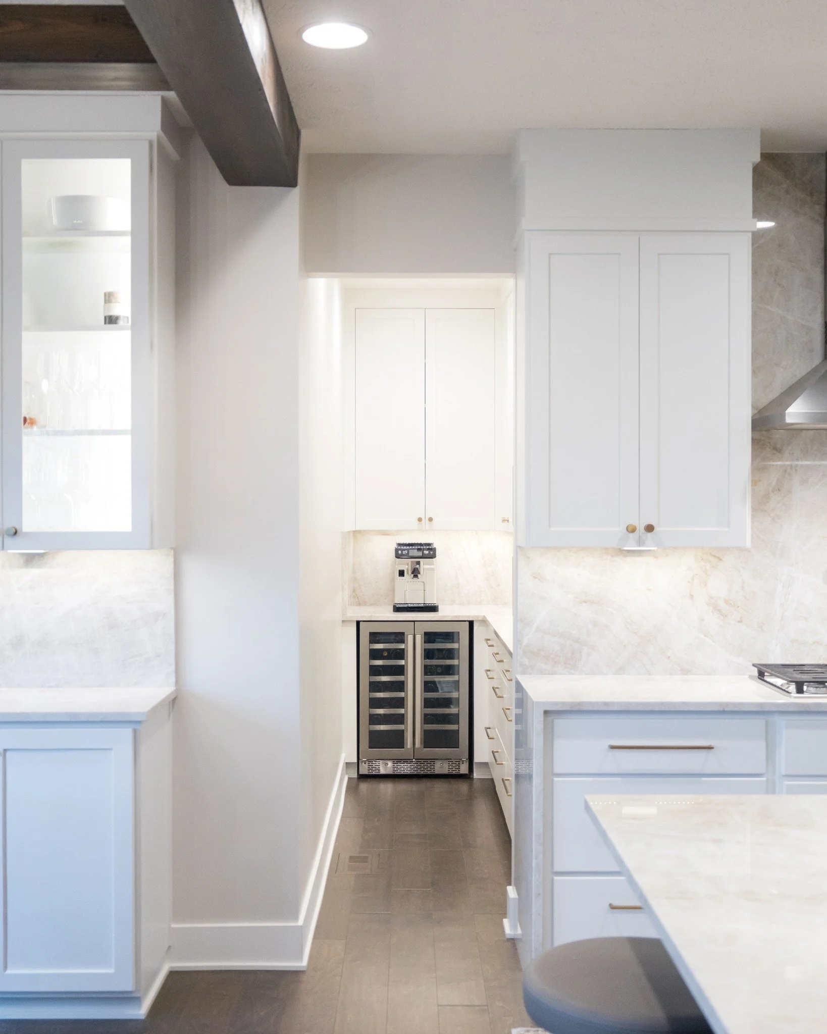 This is what happens when design meets real life. 🙌 

This transformation was all about taking what our client had and making it intentional. A dedicated coffee station, wine fridge, and storage that fits  their family's lives. That's the WAYS diffe
