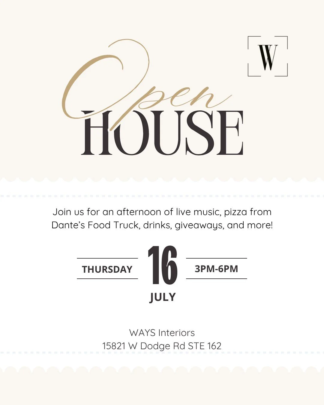 This one is for our community. 🧡

We're opening up our showroom for an evening of good vibes, great people, food, drinks, and live music &mdash; and we want YOU there. Come see the space, meet the team, and stay as long as you'd like.

📅 July 16th 