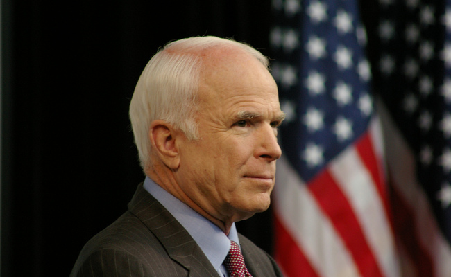 Senator John McCain - Picture: wikicommons/flickr