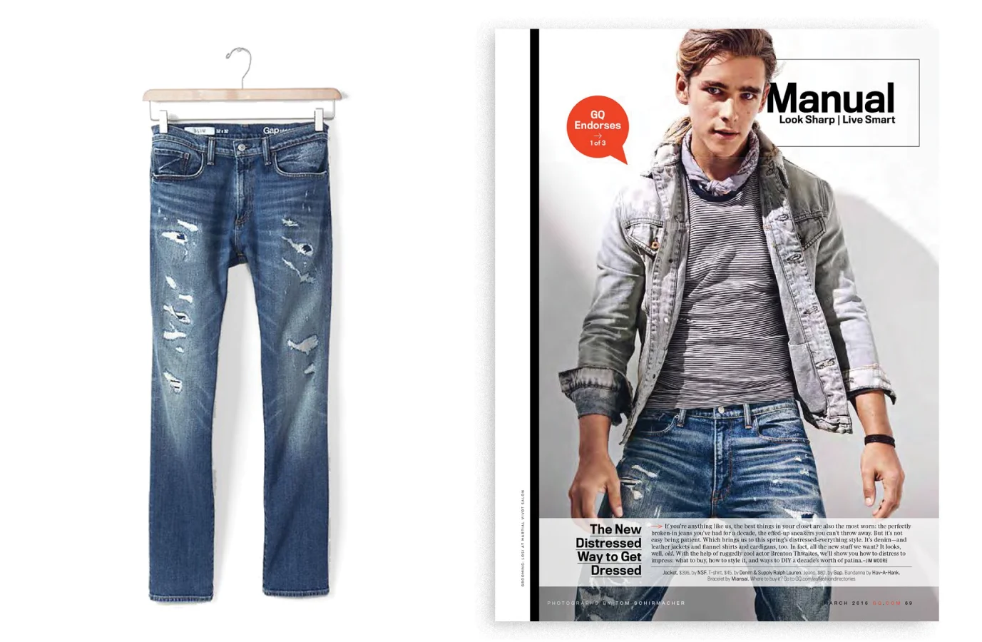  GQ Best Destroyed Jean 