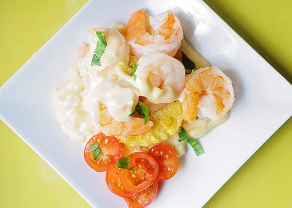 Creamy Shrimp and Polenta