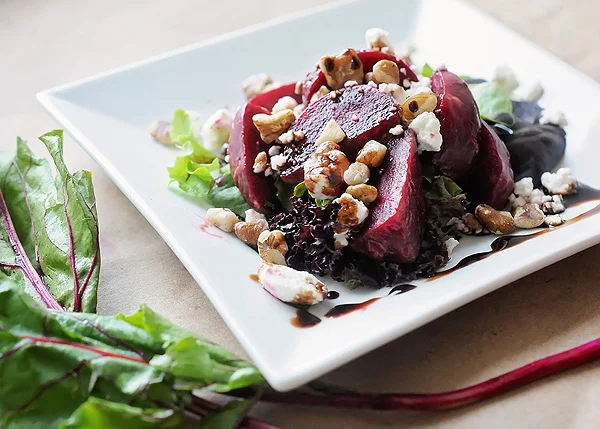Beet and Goat Cheese Salad
