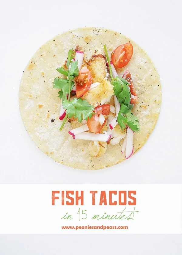 Fish Tacos - In Under 15 Minutes!