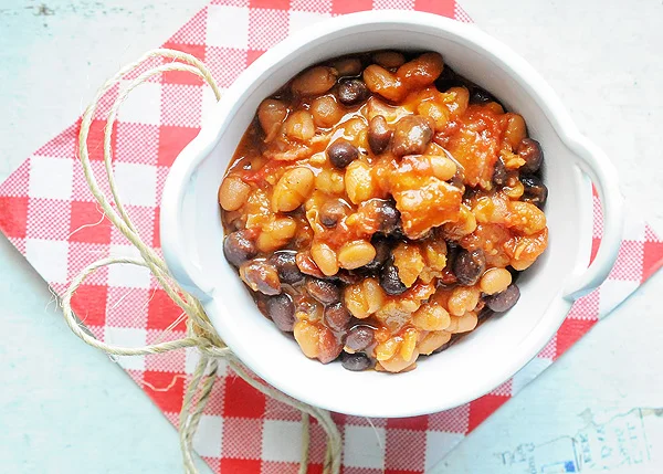 ALMOST Homemade Baked Beans