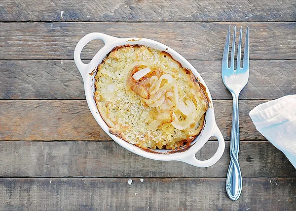 Cheesy American-German Spaetzle