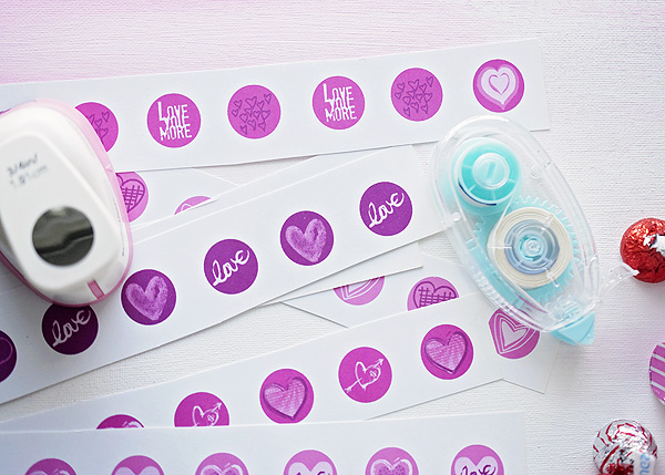 Valentine's Day Hershey Kiss Labels - FREE Printable — Peonies and Pears