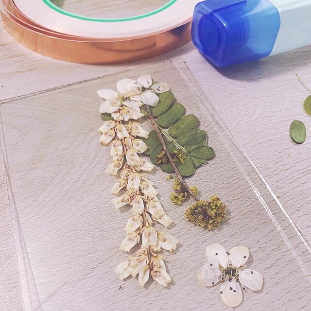 Pressed flower art ... from weeds to the annual favorites, blooms are beautiful.  I&rsquo;m having fun pressing them and finding new ways to compose and display these forever blooms.  #pressedflowers #crafting #floraldesign #driedflowers #foreverflow