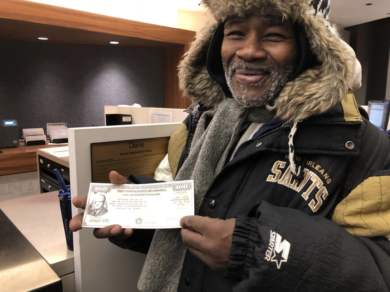 Jack & Dick's helps get decades-old savings bonds back to homeless veteran