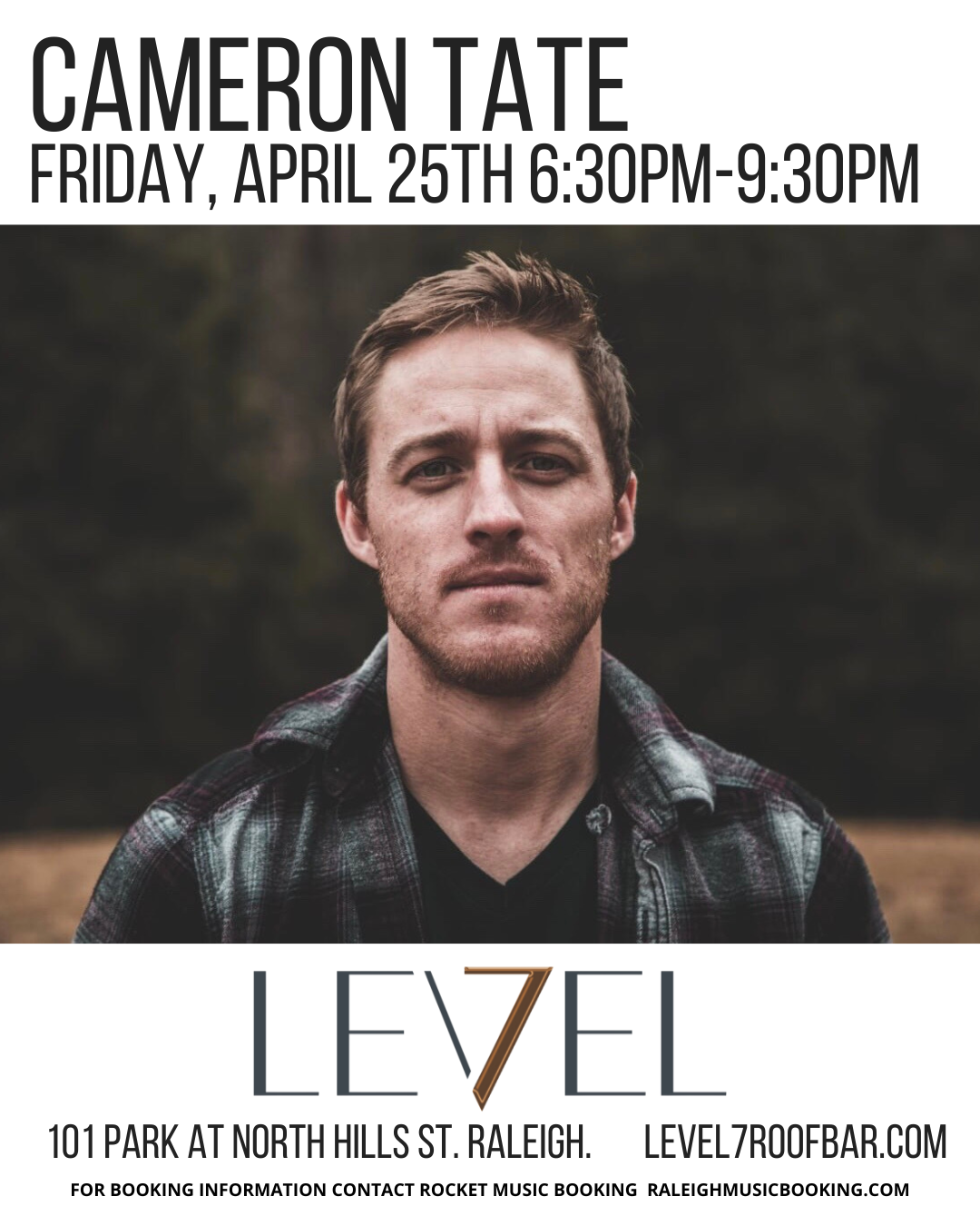 Live Music Friday- Cameron Tate