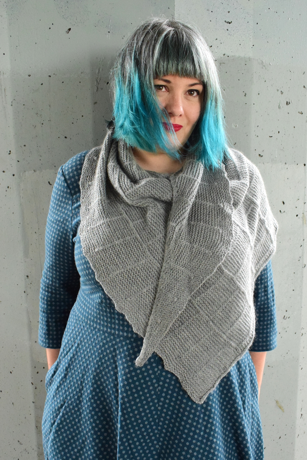 Raw Concrete: the Béton Brut Shawl