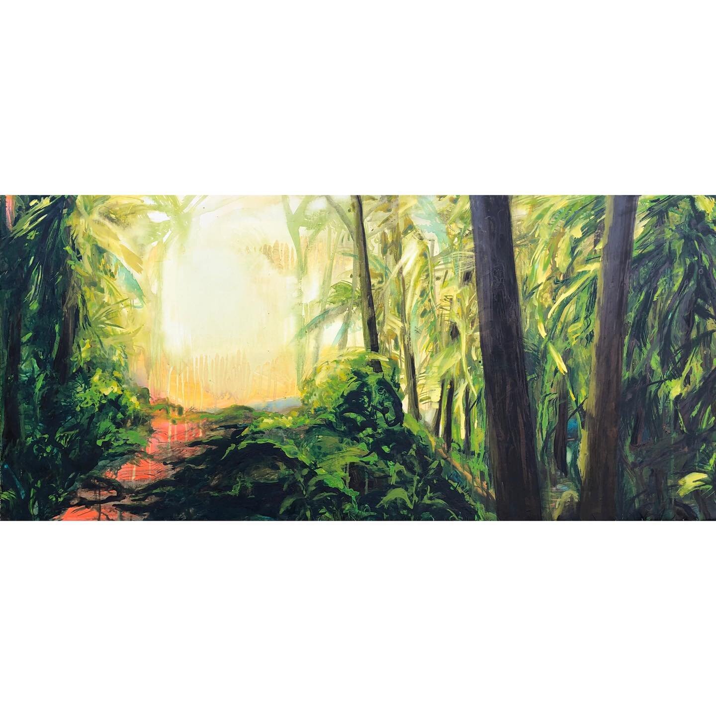 &acute;In every walk with nature, one receives far more than they seek&acute;&hellip; John Muir

Jungle Path, 70 x 150 cm, oil on canvas. Sold.

#contemporaryart #oilpainting #jungle #rainforest #natureart #womenartists #interiordesign #cobrah2oil #g