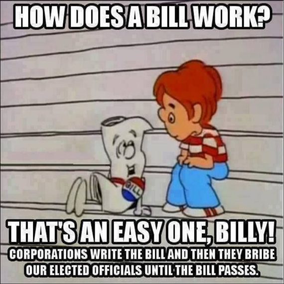 HOUSE BILL 162 - i.e., HOUSE BILL "CORPORATE CODDLING"