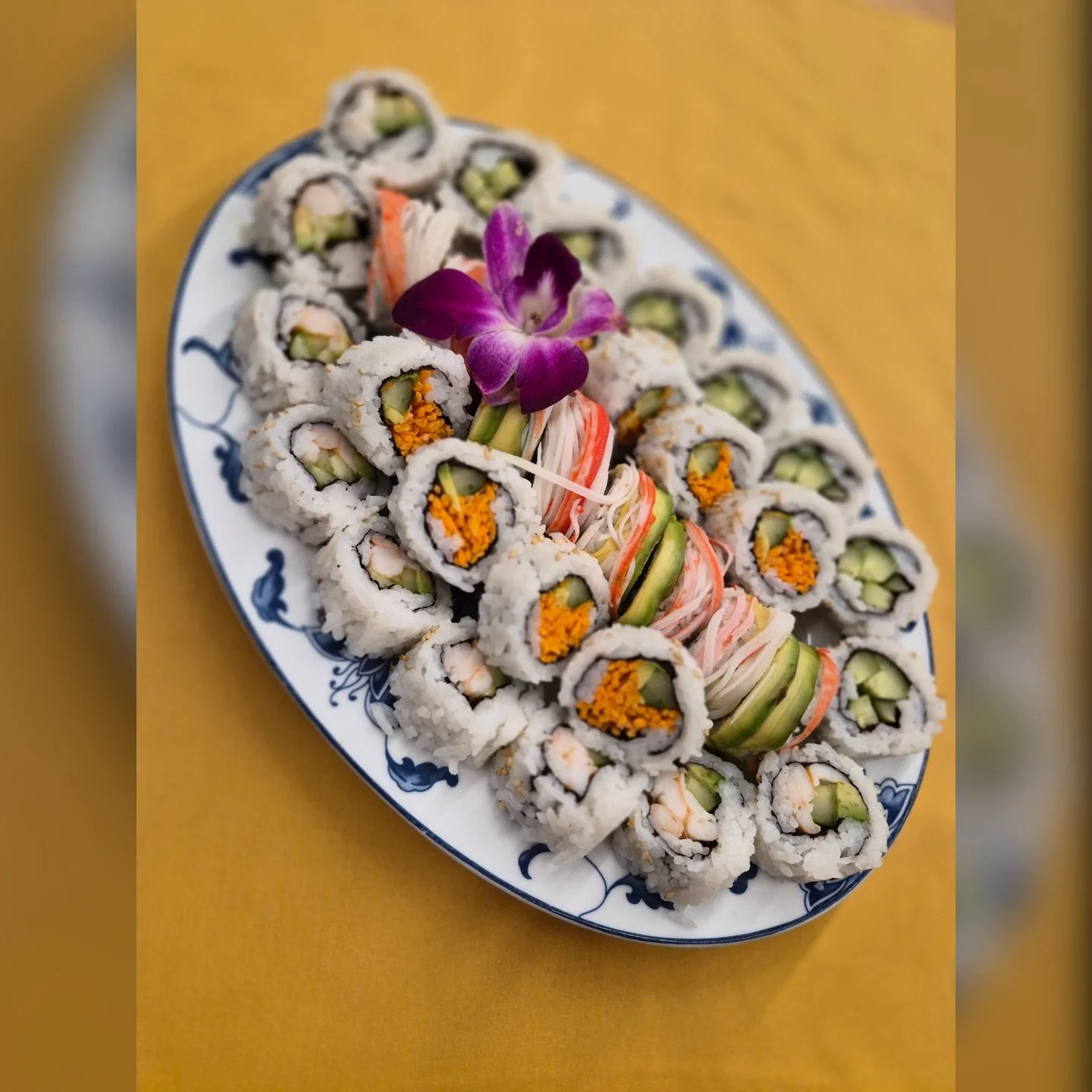 Our assorted sushi platters at the eGenesis event last week