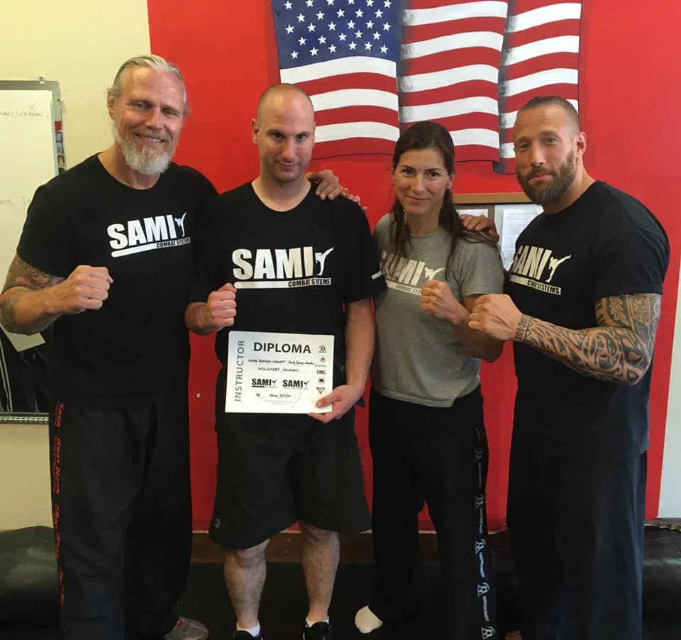 Study Group Leader in Knife Fighting Concepts Peter Weckauf of Sami Combat Systems.