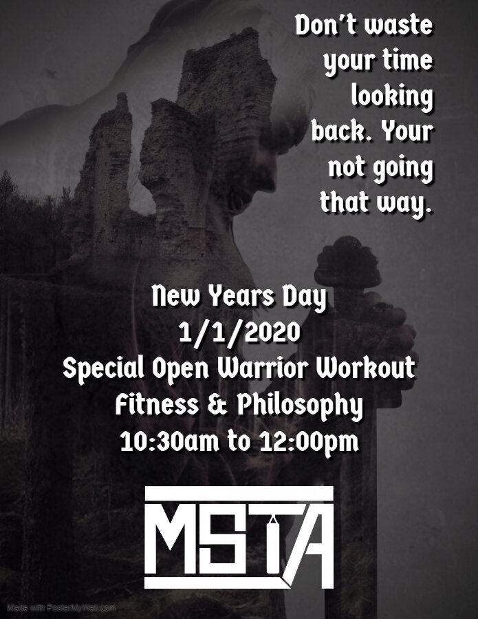 New Years Day Warrior Fitness & Philosophy Open Class
