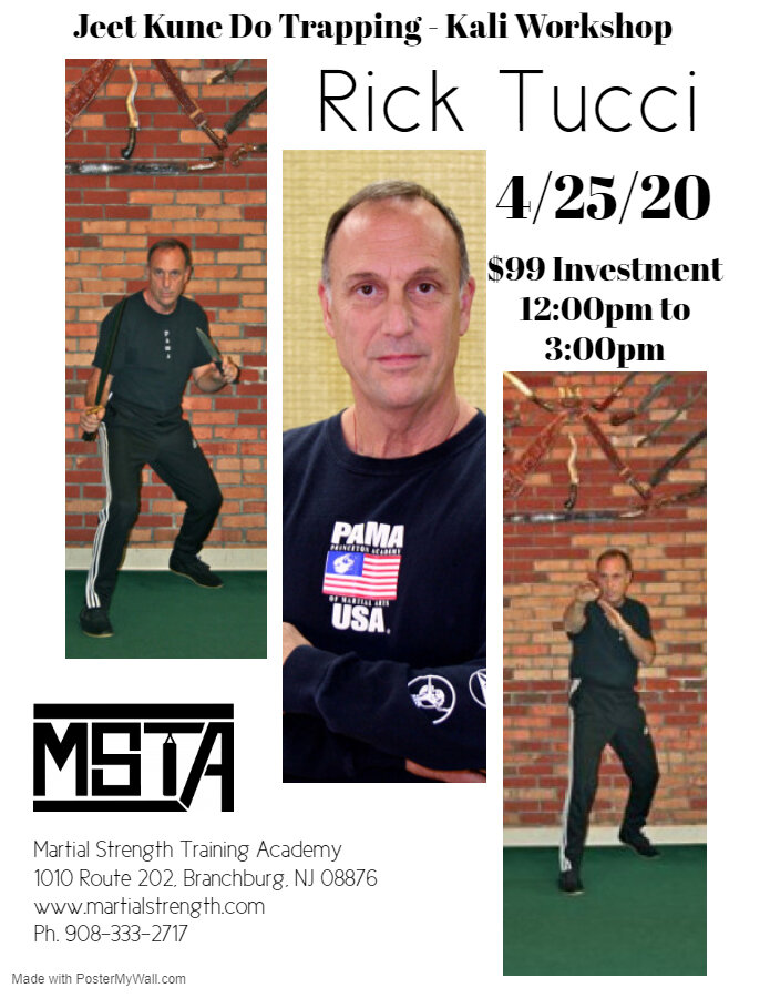 Rick Tucci - Jeet Kune Do (JKD) Trapping & Kali Workshop