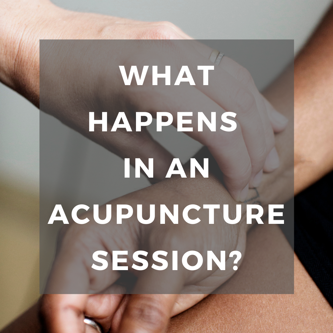 What happens in an acupuncture session?