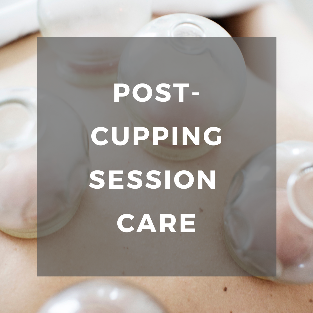 Post Cupping Session Care