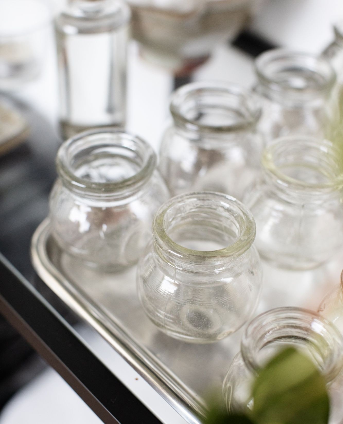 We love the tools of our trade: needles, herbs, hands, oils, music, flame, and CUPS! (to name a few)⁠
⁠
We use glass cups day in and day out as part of cupping therapy treatments for musculoskeletal pain and tension, headaches, digestion, menstrual c