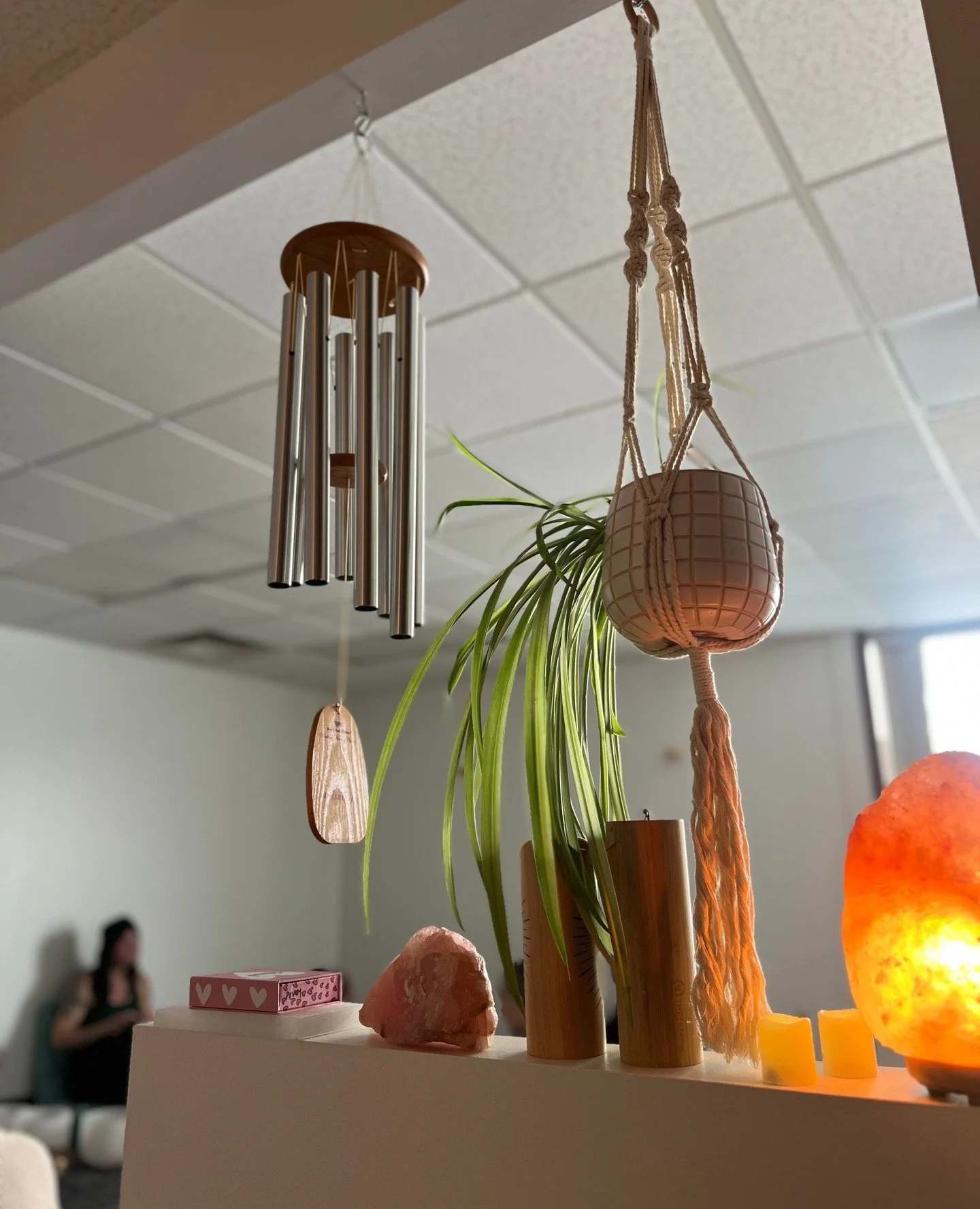 This past Sunday, we (Amy + Kim) had the honor and privilege to hold our first gathering at our new classroom space. It was a sold-out soundbath and everyone in the room reflected how much they needed this time to rest, regulate, and find respite aft