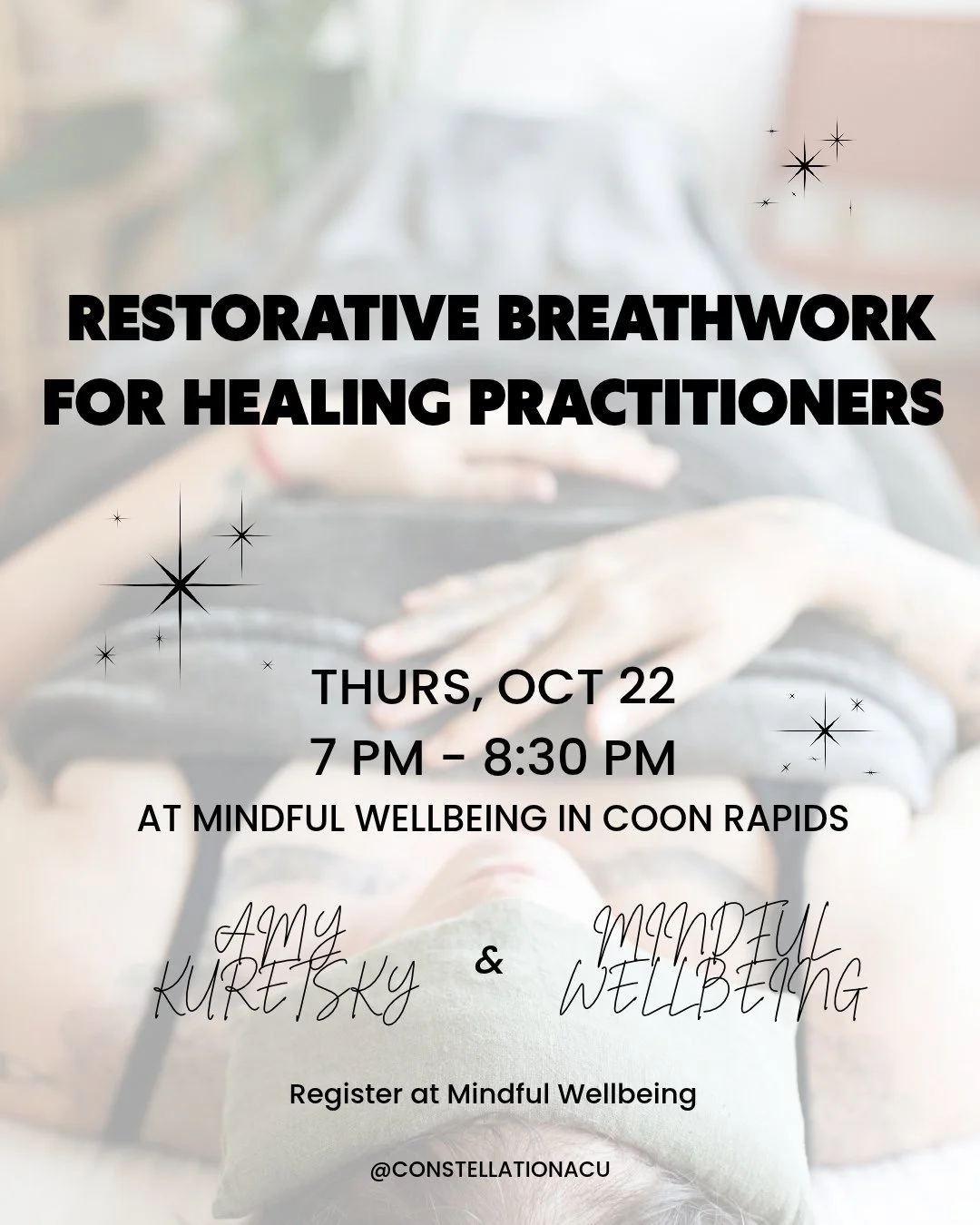 Calling all healing professionals who want to do some breathwork! @amykuretsky and @mindfulwellbeingmn are collaborating to create a space for you to clear the healer&rsquo;s body. ⁠
⁠
In a time when so many of us are navigating the collapse of our n