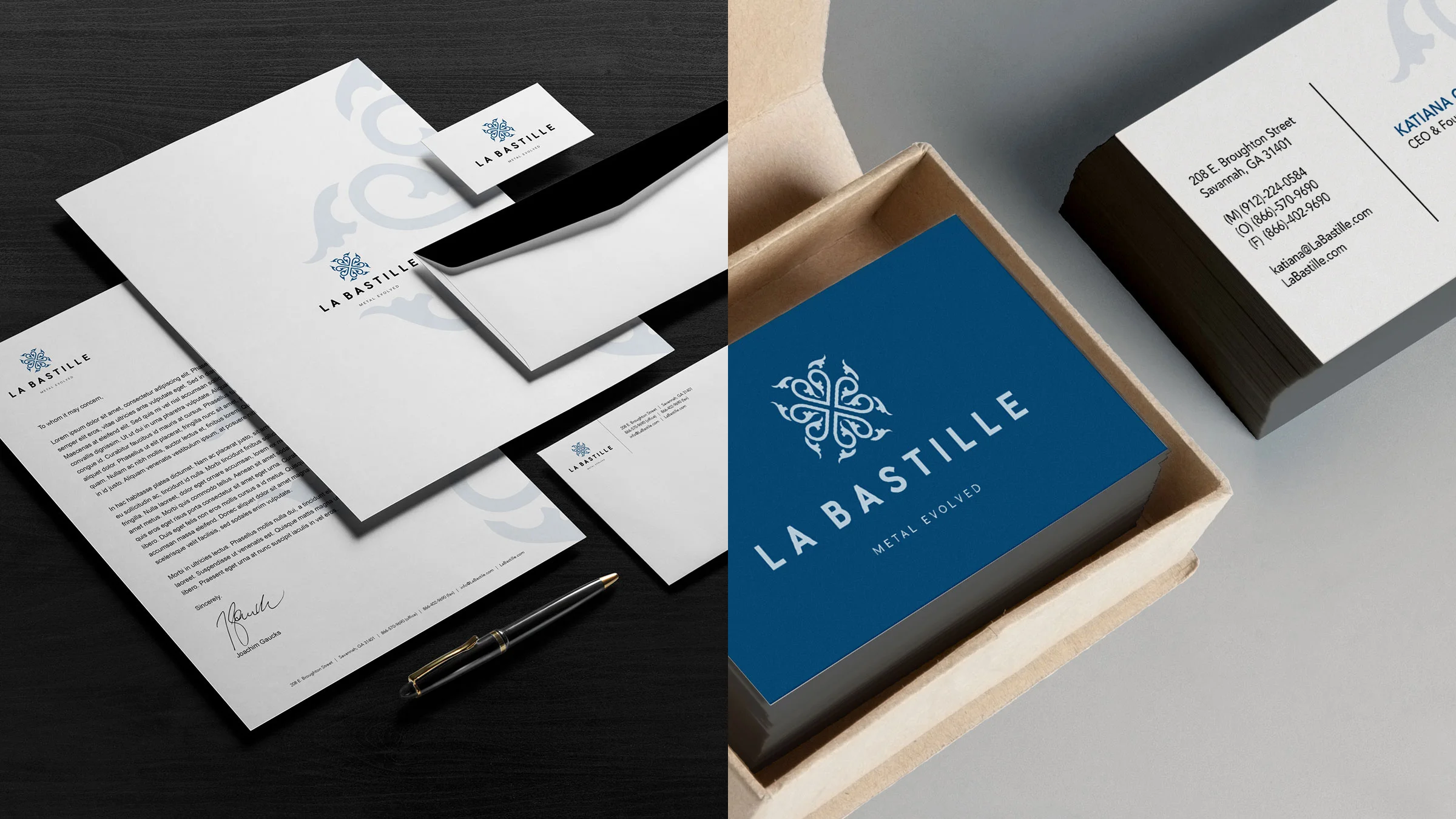 La Bastille Website / UX / Branding