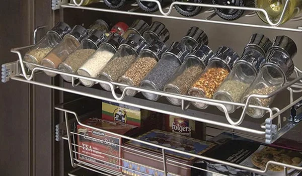 pull out spice rack