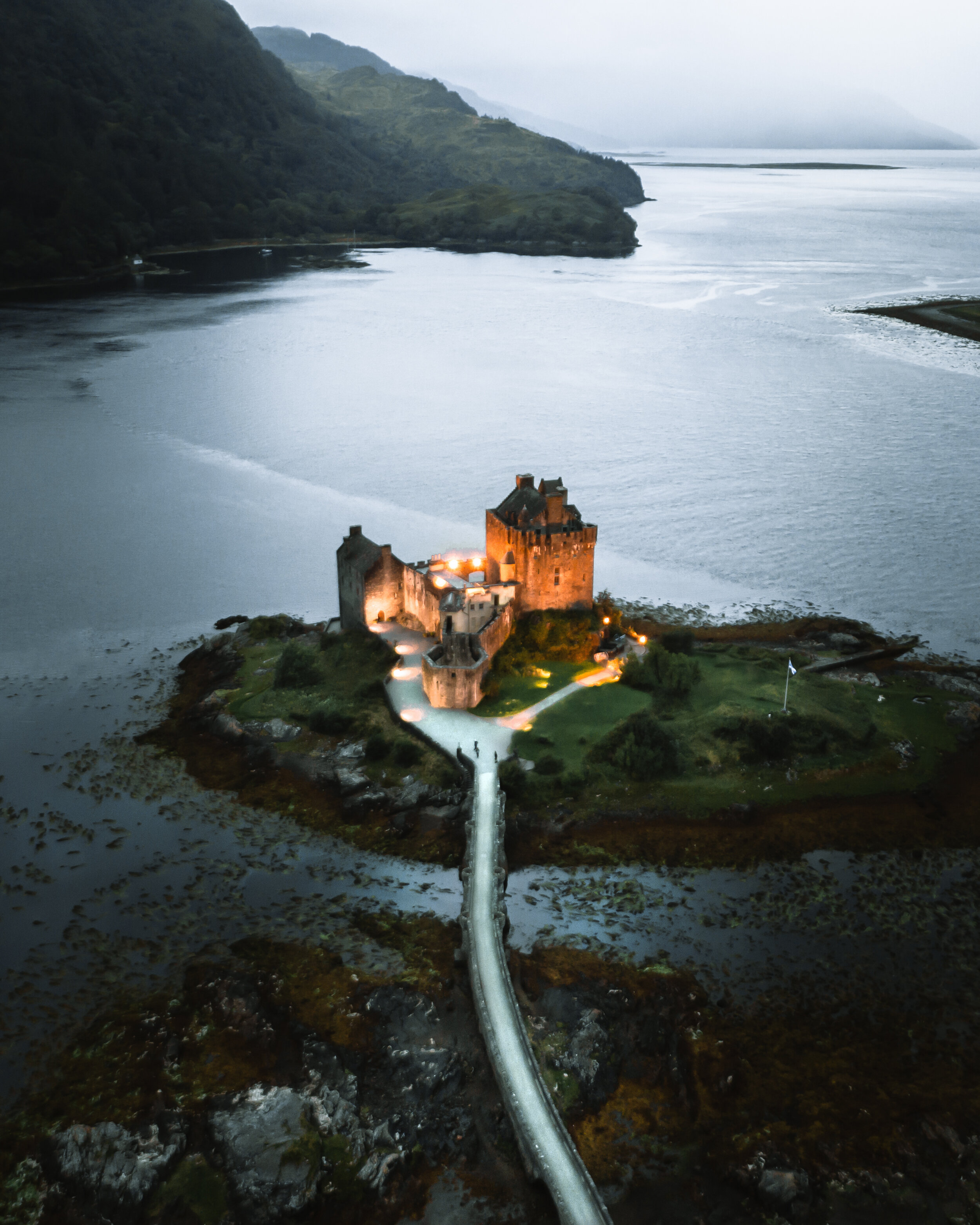 Night Falls on Eilean Donan.