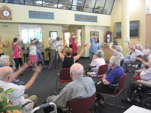 August 2012 - class at the Norse Home