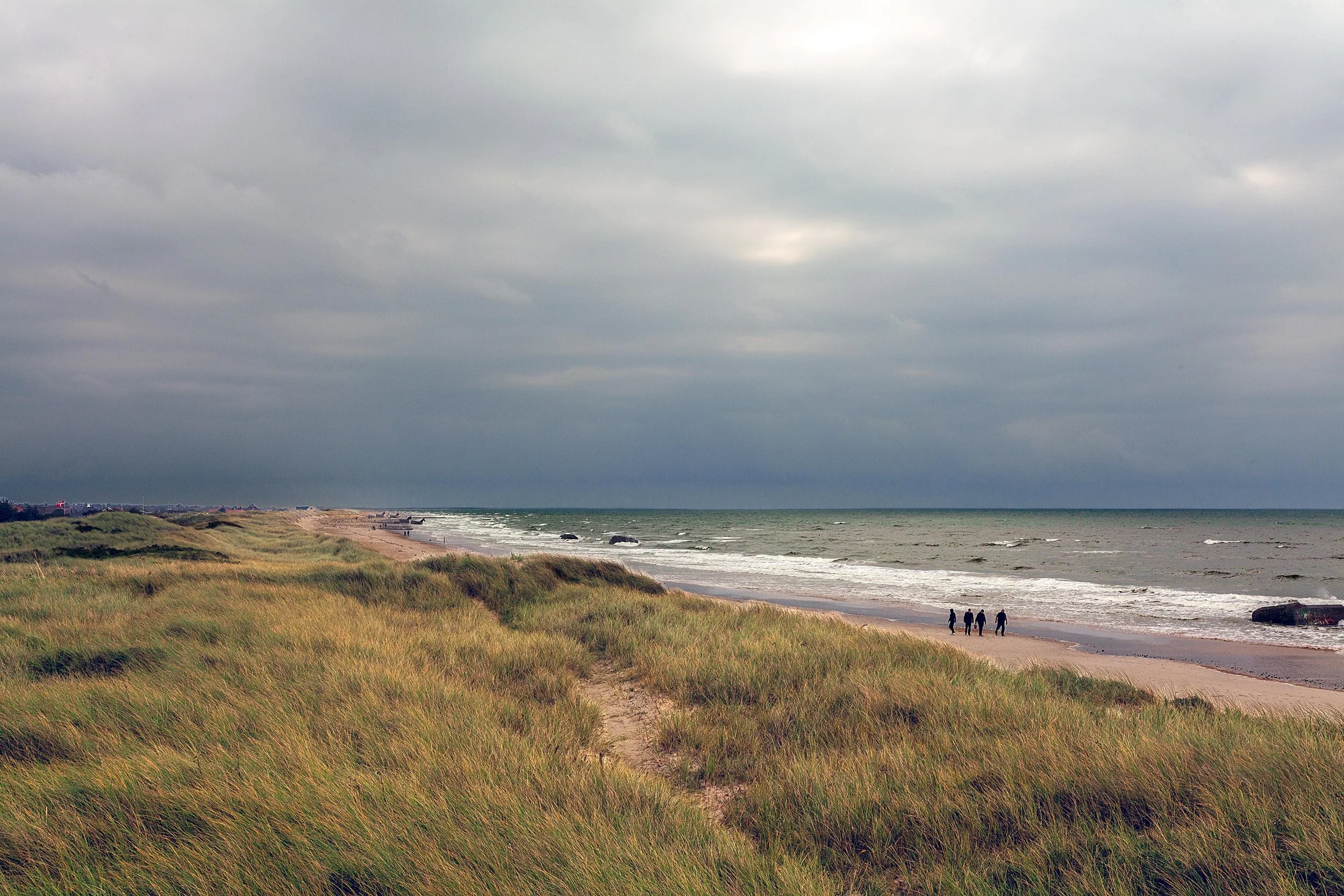 September afternoon on the west coast of Denmark
