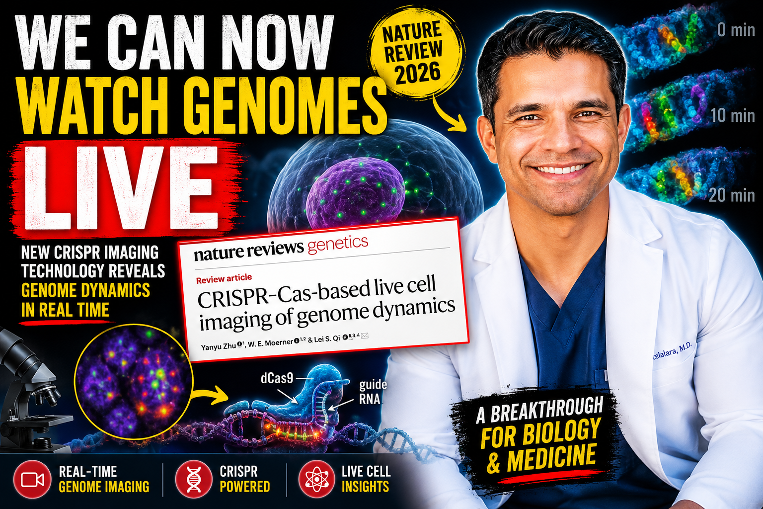 We Can Now Watch Your Genome Work In Real Time: Here’s Why That Changes Everything