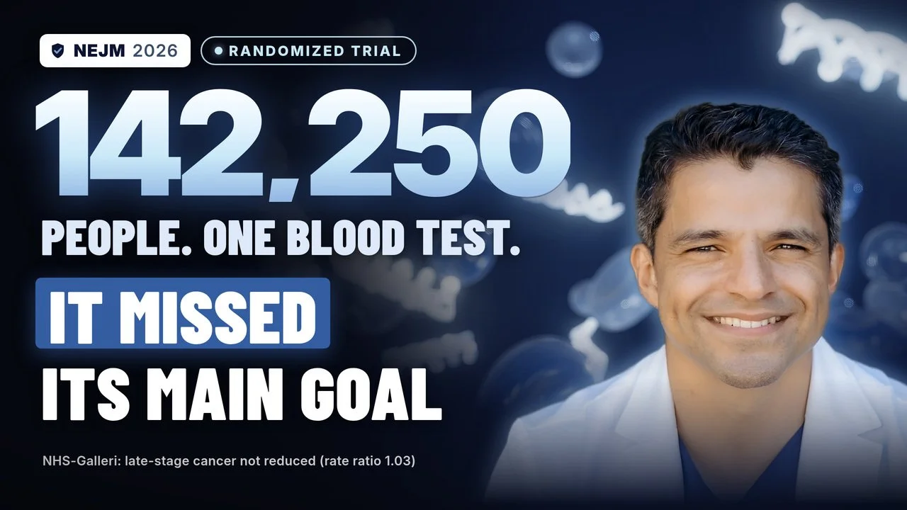 The Galleri Cancer Blood Test: What the First Big Trial Found, and What It Means for You