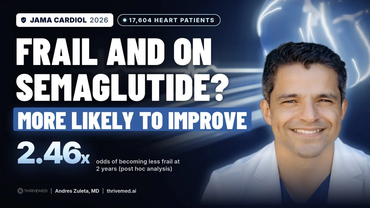 Frail and on a Weight-Loss Drug? What a 17,604-Person Heart Study Found
