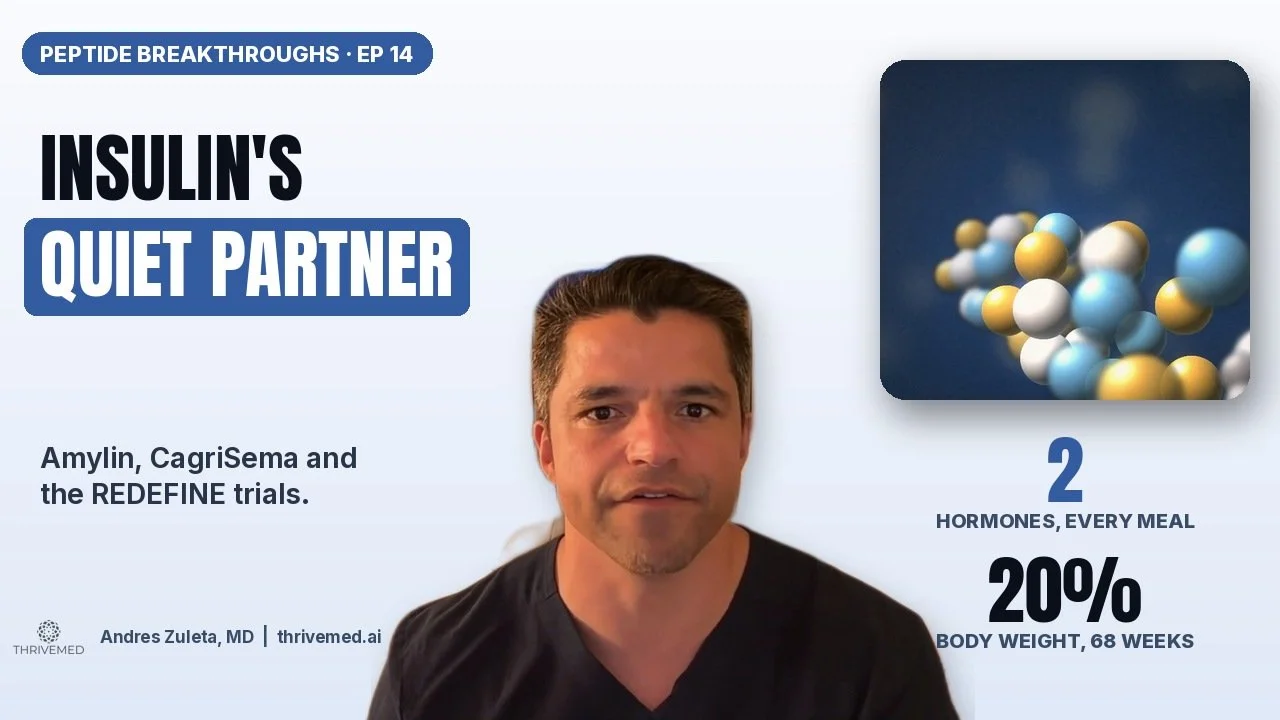 Insulin’s Quiet Partner: Amylin, CagriSema and What the REDEFINE Trials Found