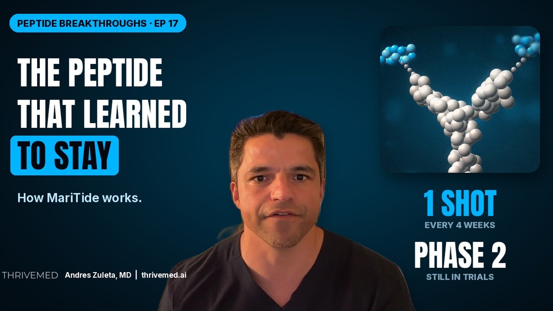 The Peptide That Learned to Stay: How MariTide Works