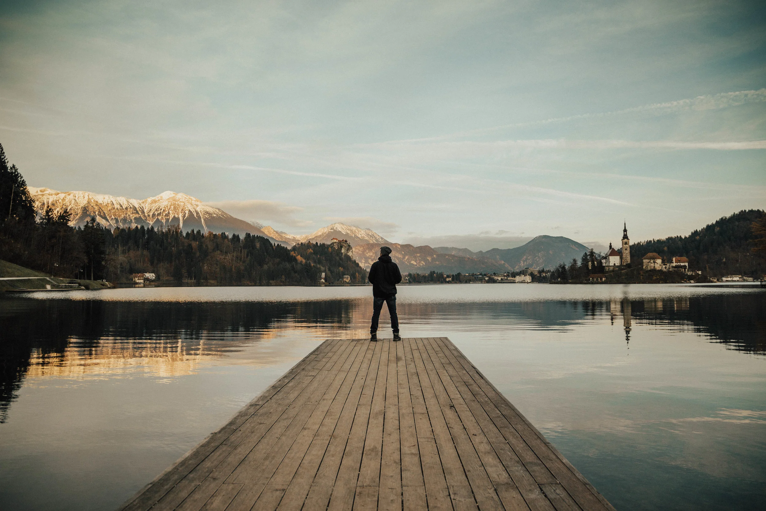 Ended back at Lake Bled for sunset
