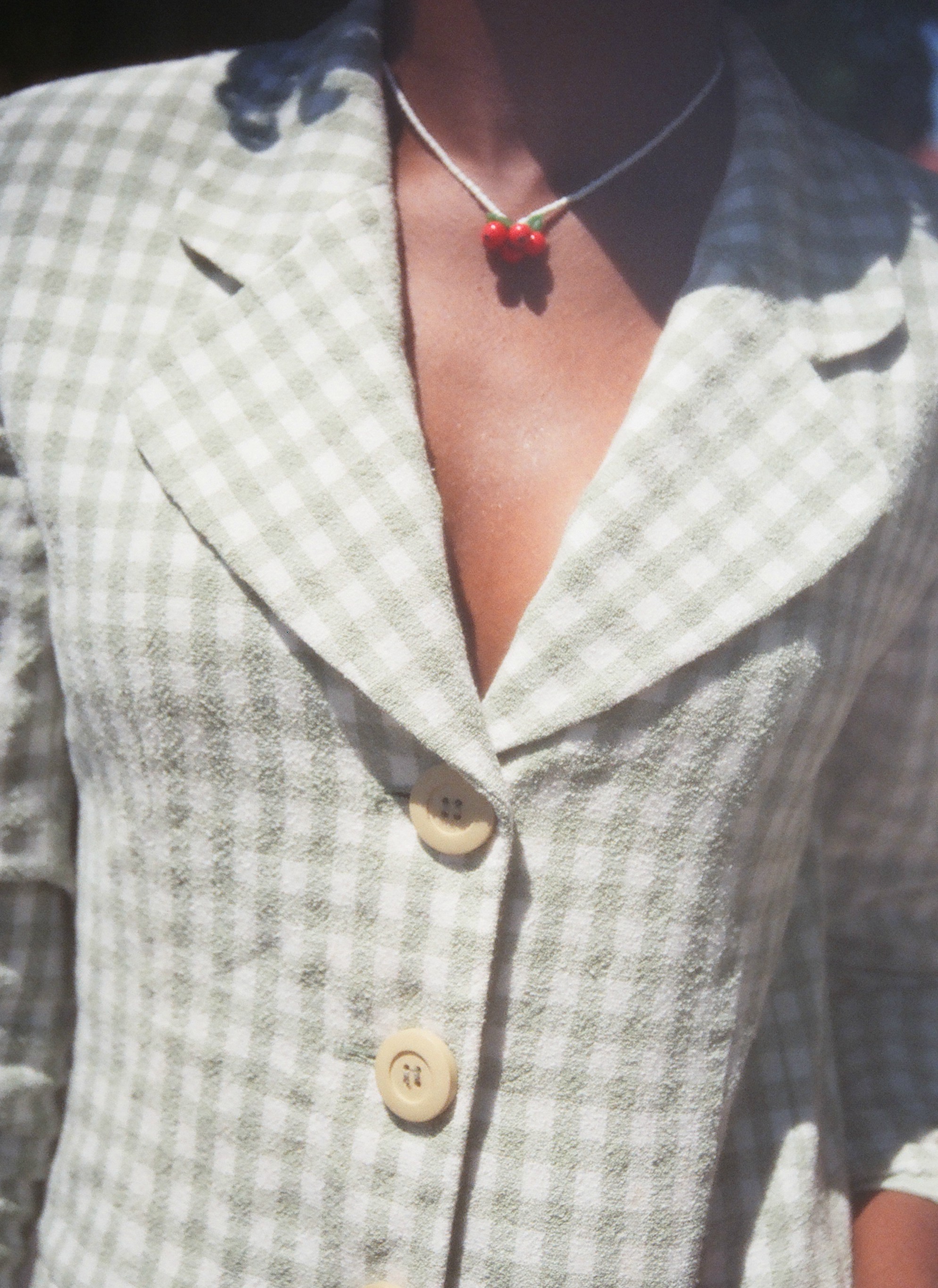 dior mint gingham blazer 1.jpg