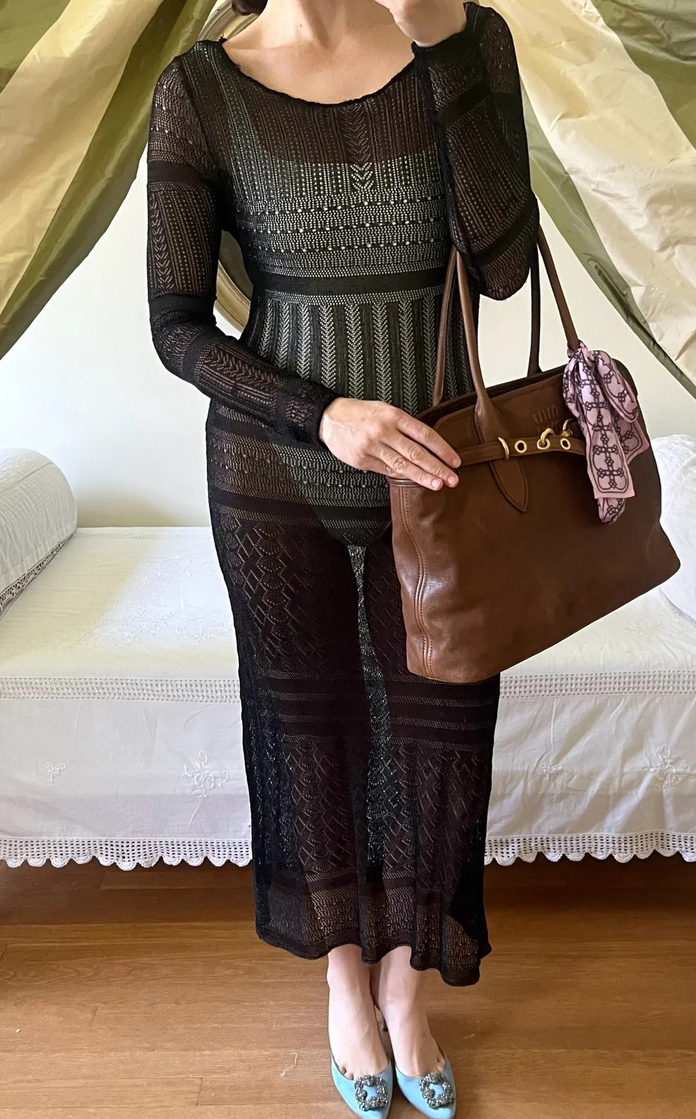 Polo Ralph Lauren Metallic Finely Knit Dress  Lucia Zolea
