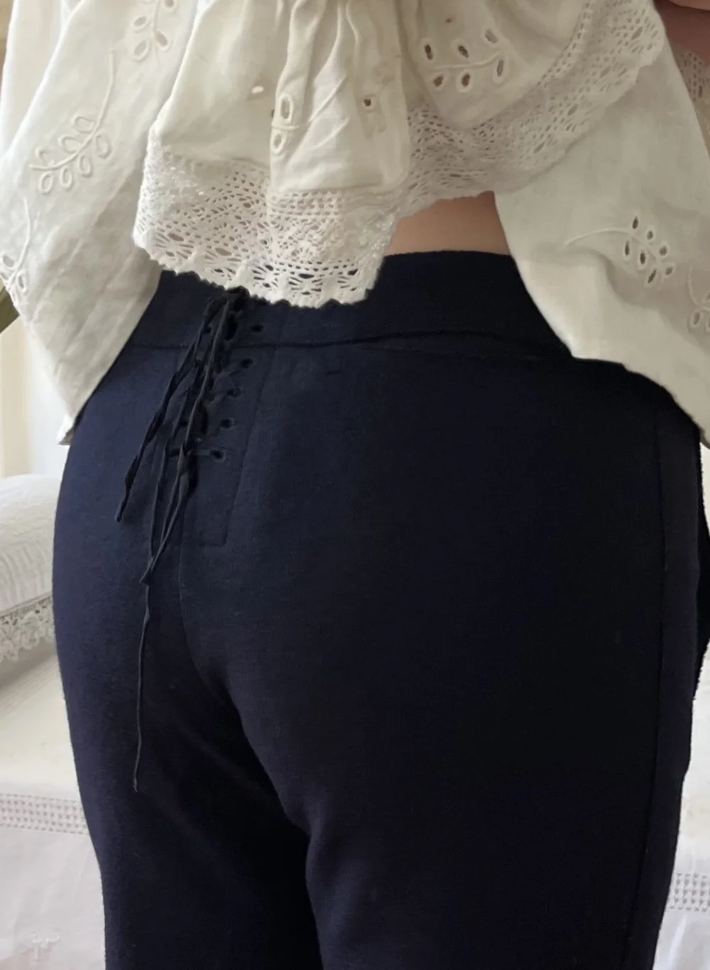 【完売品】loliiev sailorpants ロリエフ セーラーパンツ Vintage Rare Wool Sailor Pants — Lucia Zolea