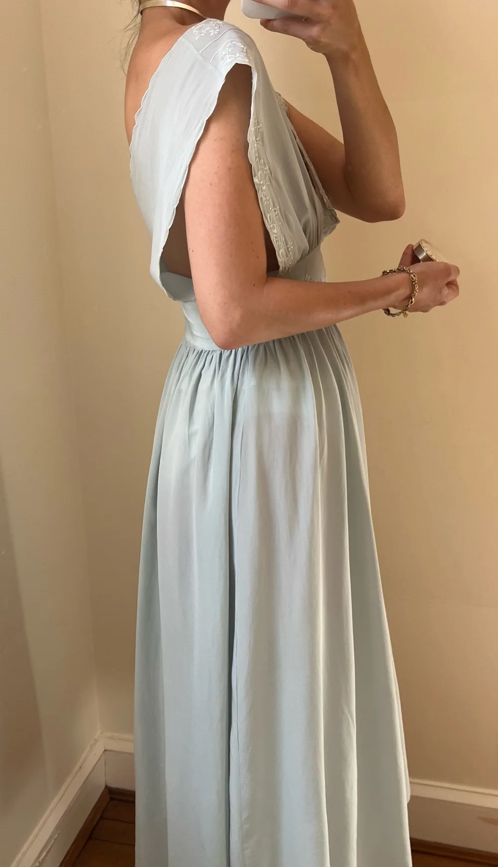 blue bandanna dress Bandana Babe Blue Maxi Dress – Sterling Kreek main image 1
