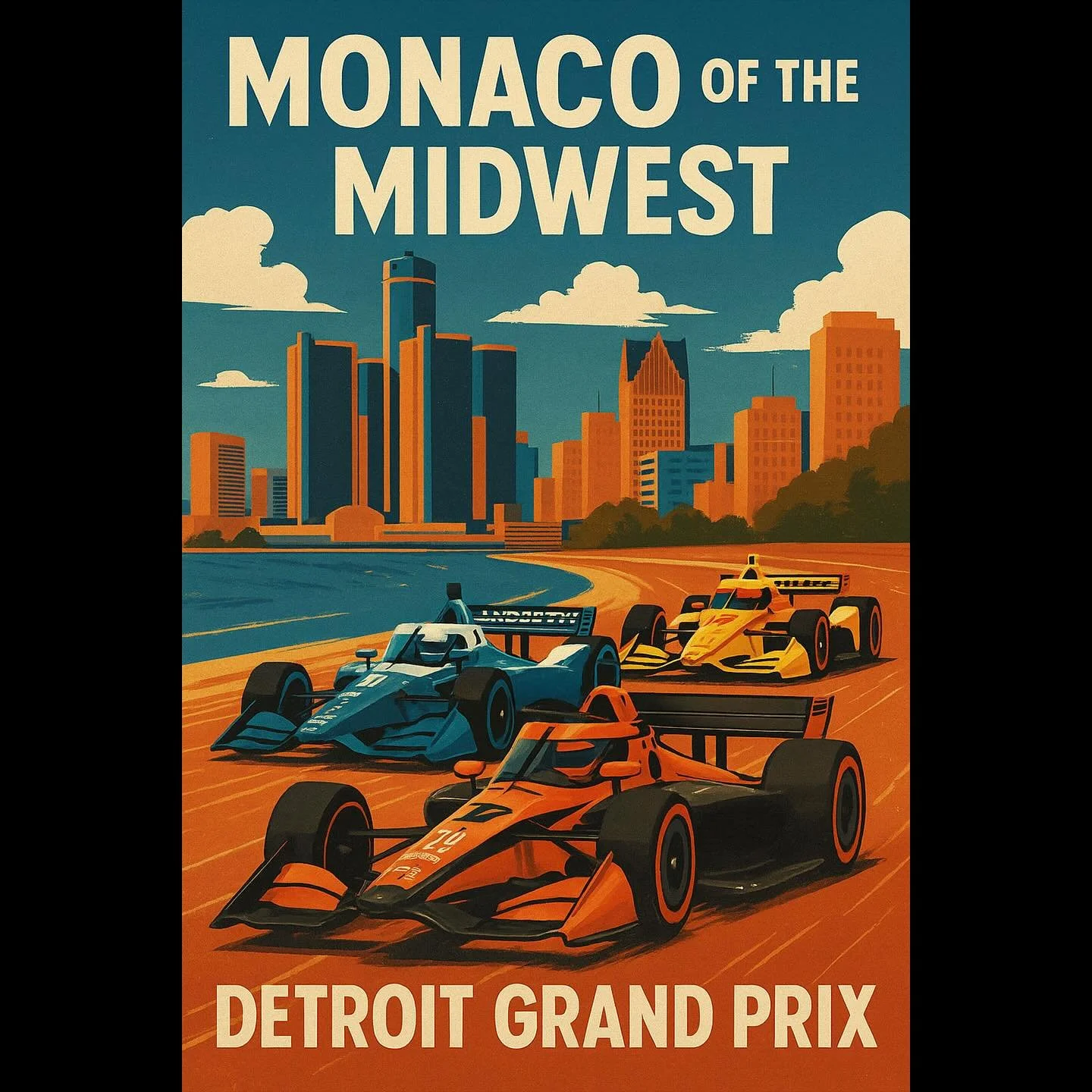 History of motorsport? ✅
Heart-pounding action? ✅
Elbow room? ❌

This isn&rsquo;t the French Riviera&mdash;it&rsquo;s Detroit&rsquo;s concrete jungle.
