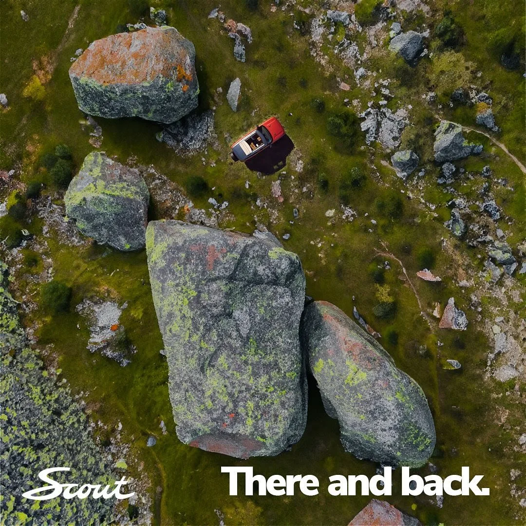 500 miles from anywhere&mdash;and not a plug in sight. With the optional gas generator, Traveler keeps going long after the road ends. #ScoutMotors #TravelerSUV
.
.
.
.
.
.
.
Hire me please 🙏