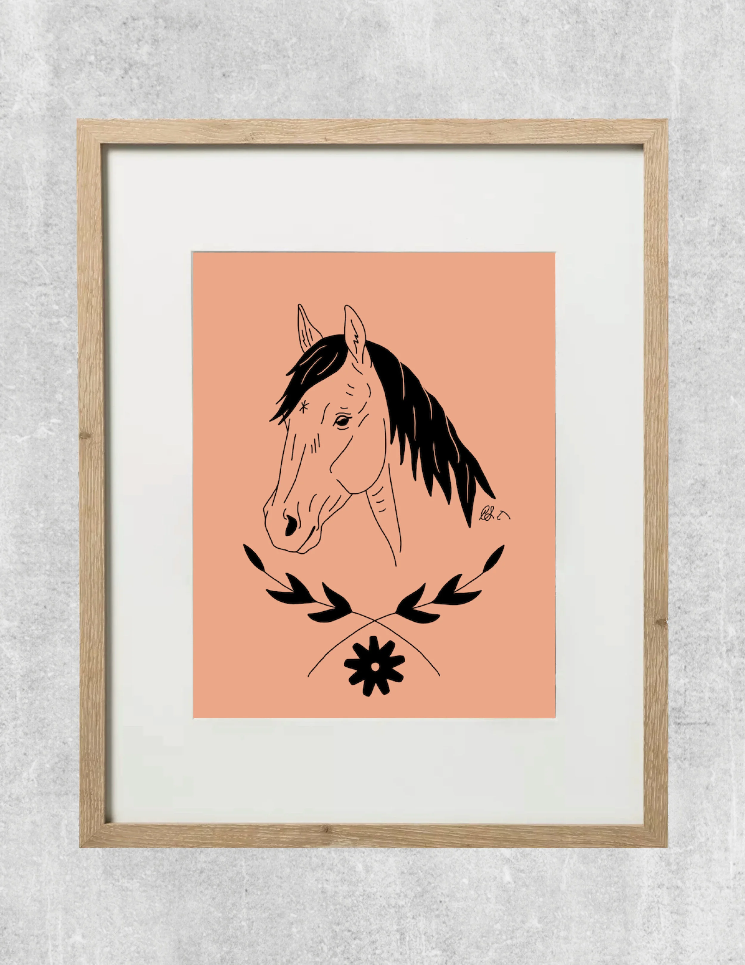 Cowpony Framed.jpg