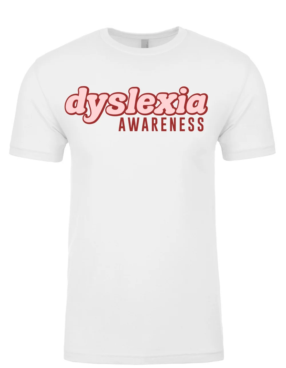 Dyslexia Awareness T-Shirt (Pink)