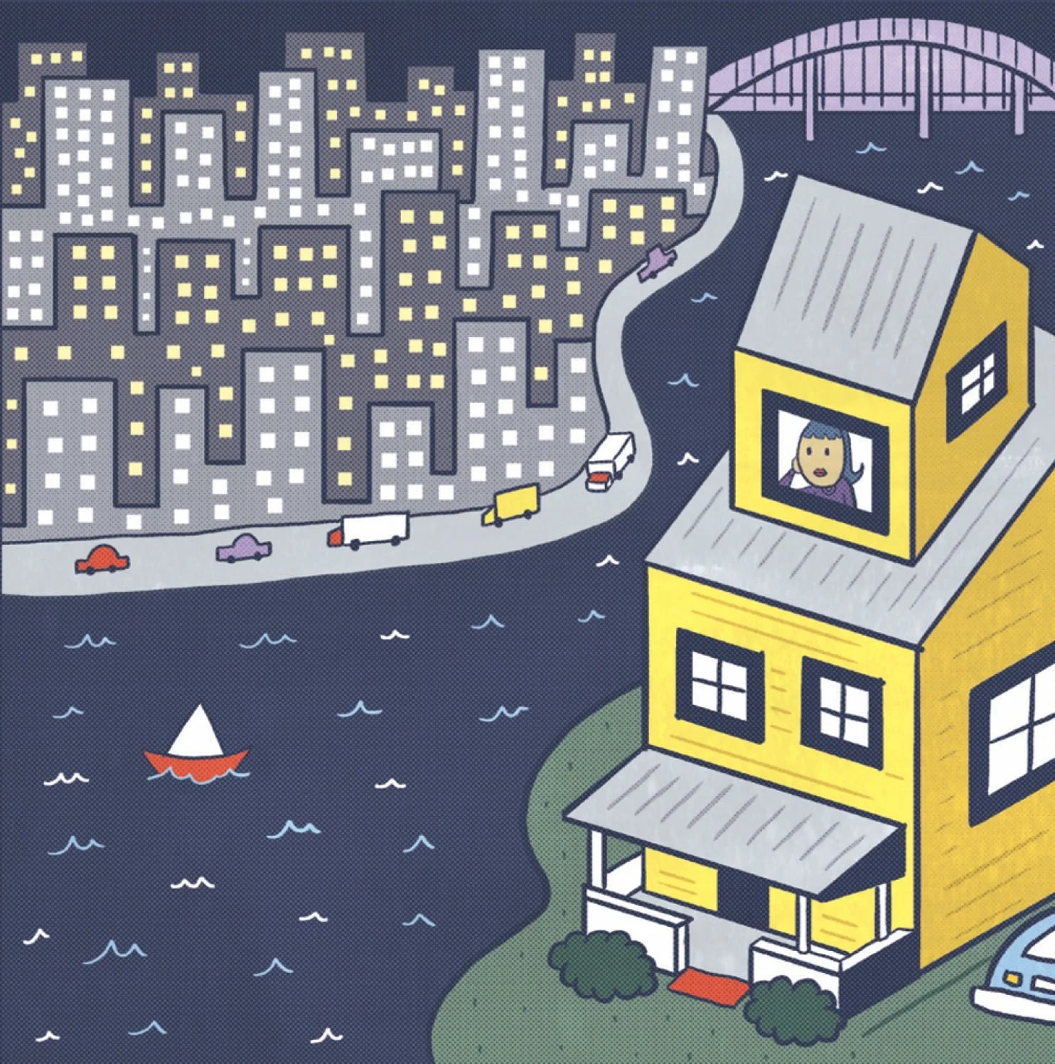 Since we moved to the burbs, my boyfriend’s happy and I’m miserable. How do I tell him?