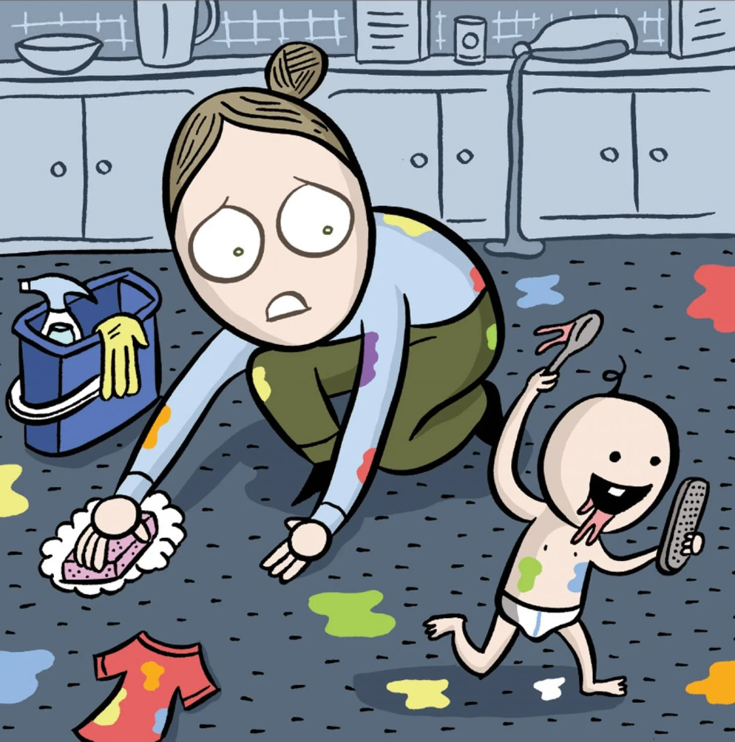 My stay-at-home wife wants to hire a cleaning person. Why can’t she just do the job?
