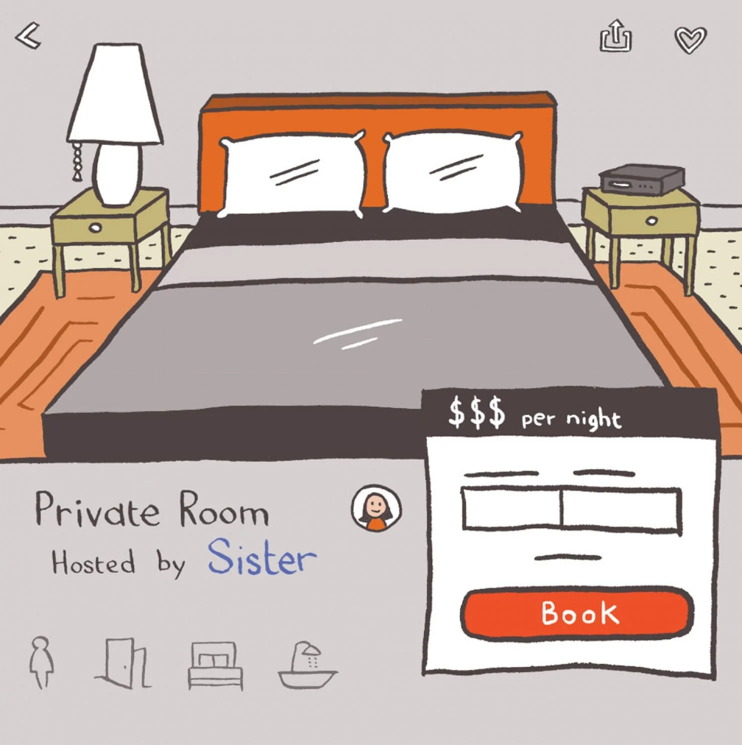 I can’t believe my sister wants to charge a family member to stay in her Airbnb-listed guest room