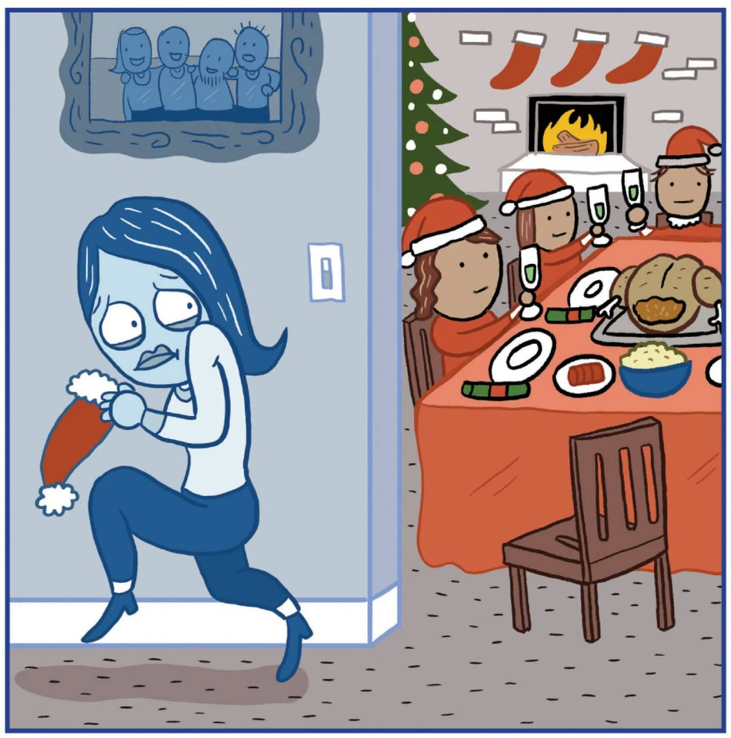 I'm not in the mood to celebrate Christmas this year, after the death of a close family member